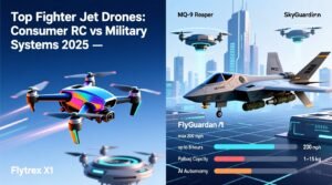 Top fighter jet drones consumer rc vs military systems 2025 analysis.jpg