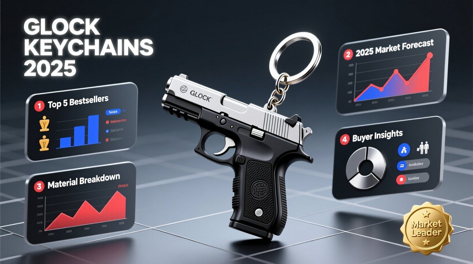 Top selling glock keychains market data 2025 buying guide.jpg