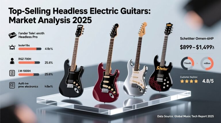 Top selling headless electric guitars market analysis 2025.jpg