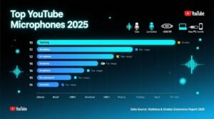 Top youtube microphones 2025 best selling models data analysis.jpg