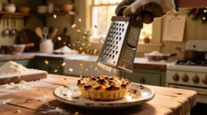 Use a microplane grater to rescue slightly singed holiday dishes.jpg
