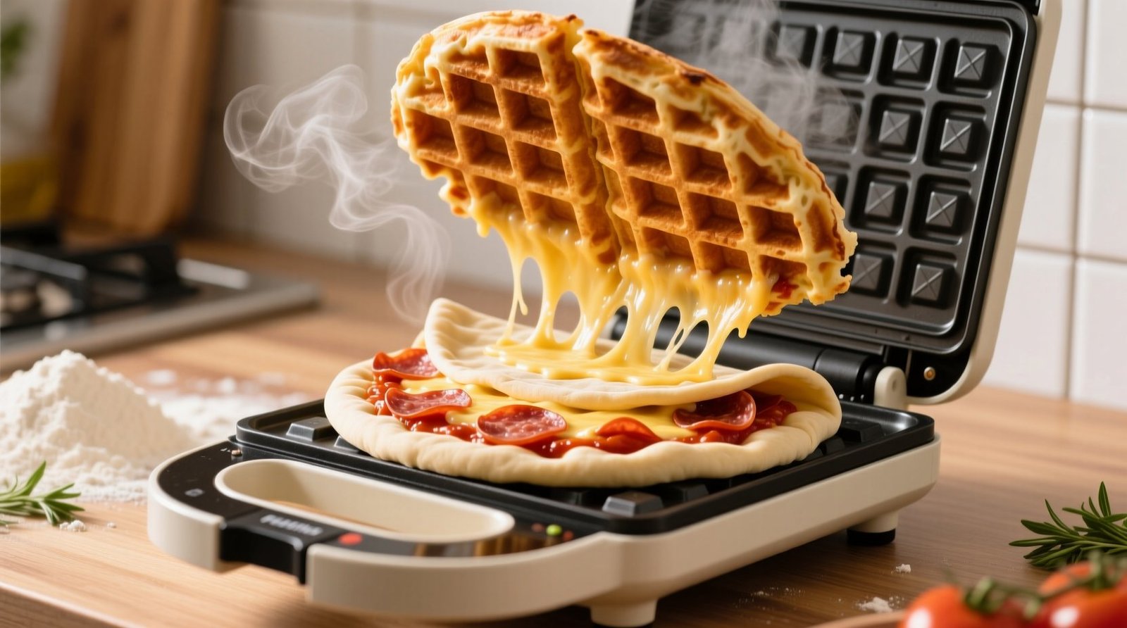 Use a waffle maker to roll your own pizza pockets science backed method.jpg