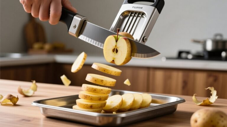 Use an apple slicer to cut potatoes even faster science backed hack.jpg