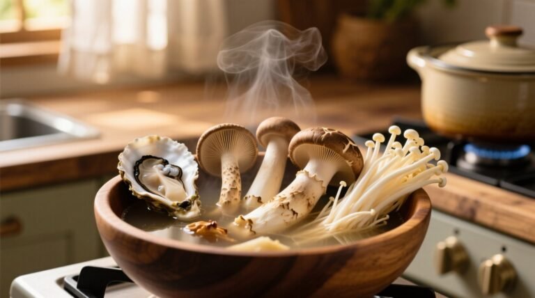 Use mushroom stems for broth instead of throwing them away science backed method.jpg