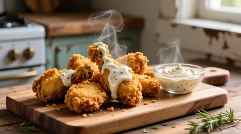 Use ranch dressing to bread your fried chicken science backed method.jpg