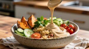 Use tahini instead of mayo for creamier delicious past.jpg