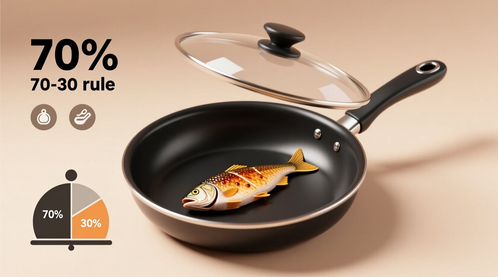 Use the 70/30 Rule to Keep Fish from Sticking to Your Pan