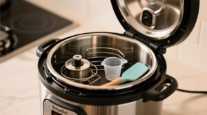 Use the tools that came with your instant pot to remove hot components safely.jpg