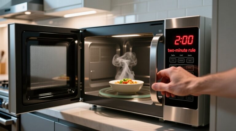 Use the two minute rule when microwaving food with a pa science backed protocol.jpg