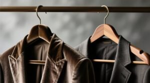 Velvet vs wood hangers for blazers.jpg