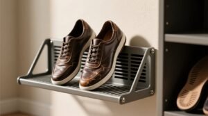 Ventilated shoe rack for leather sneakers worth it.jpg