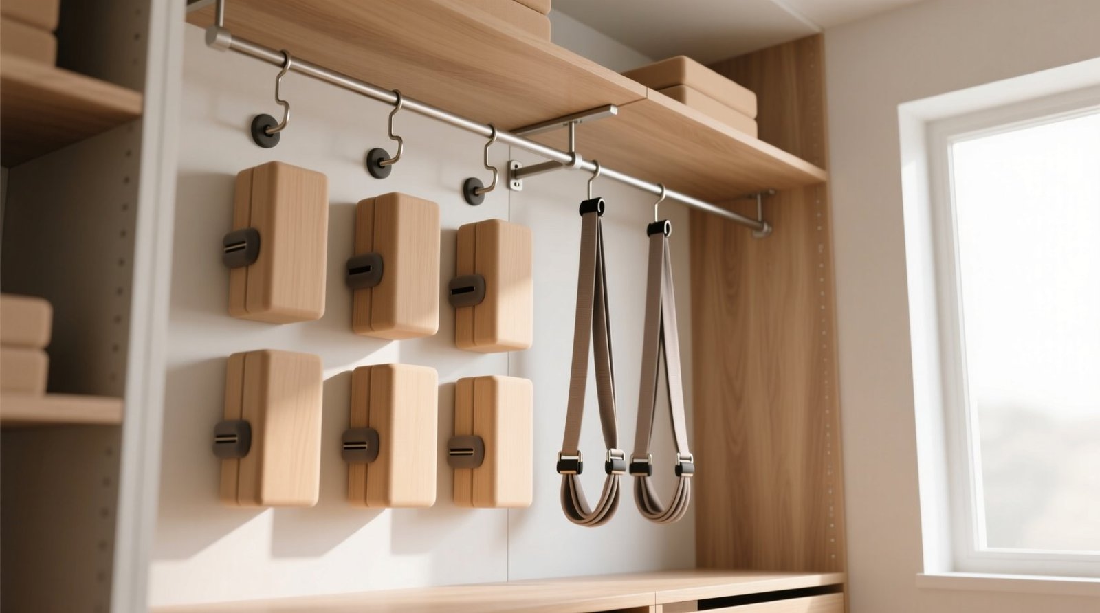 Vertical yoga block storage in closets.jpg