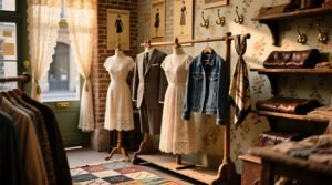 Vintage clothing pieces to buy closet organization guide.jpg