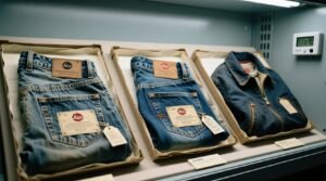 Vintage denim storage closet organization tips.jpg