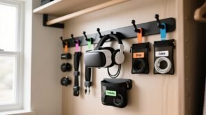 Vr closet organization no knot strap controller storage.jpg