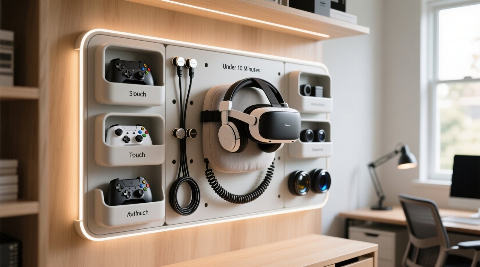 Vr closet organization smart storage for headsets controllers.jpg