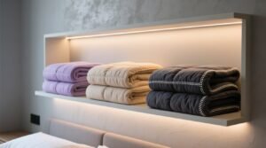 Weighted blanket storage closet organization tips.jpg