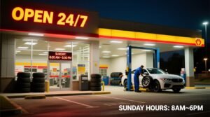 What tire shop is open on sunday find sunday hours.jpg