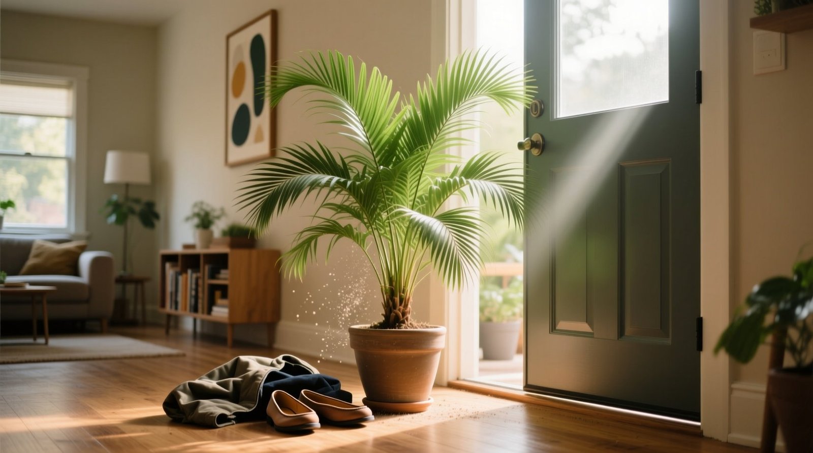 When how to bring home new parlor palm plants safely.jpg