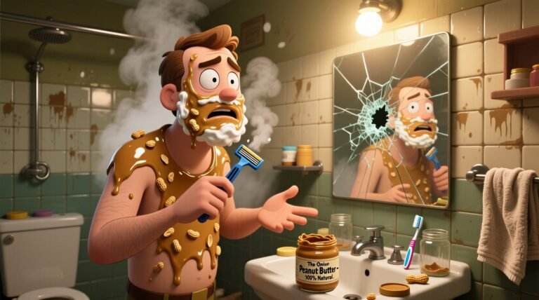 When you dont have shaving cream use peanut butter no heres what to use instead.jpg