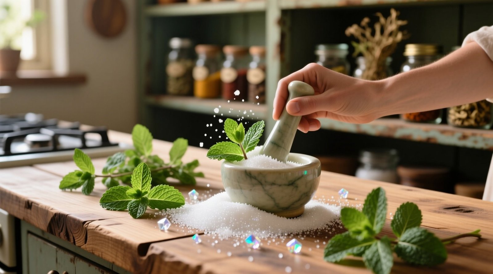 When youve got a surplus of mint make mint sugar.jpg