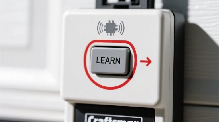 Where is the learn button on craftsman garage door opener.jpg