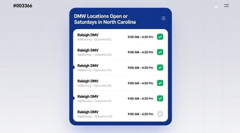 Which dmv locations are open on saturdays in north carolina.jpg