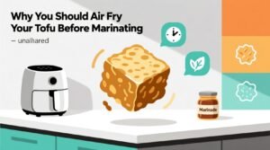 Why you should be air frying your tofu before marinating.jpg