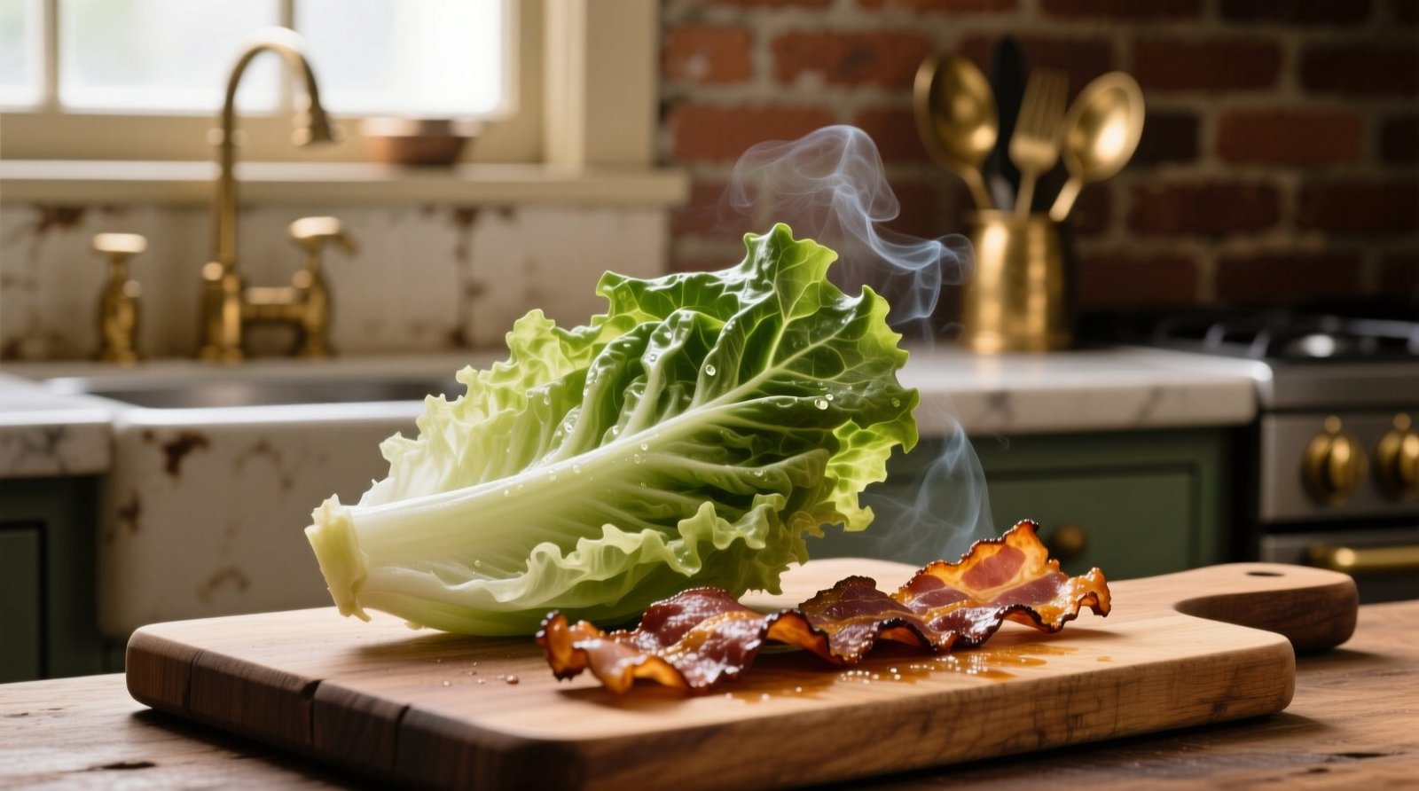 Why you should intentionally wilt lettuce with bacon.jpg