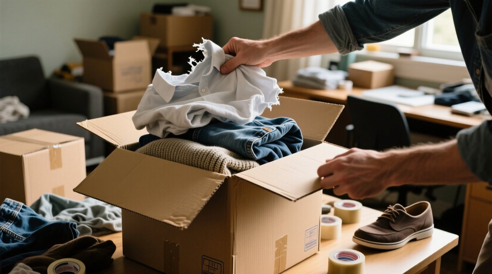 Why you should never stuff clothes in boxes as free packing material.jpg