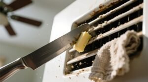 Why you should not clean air vents with a butter knife and rag.jpg
