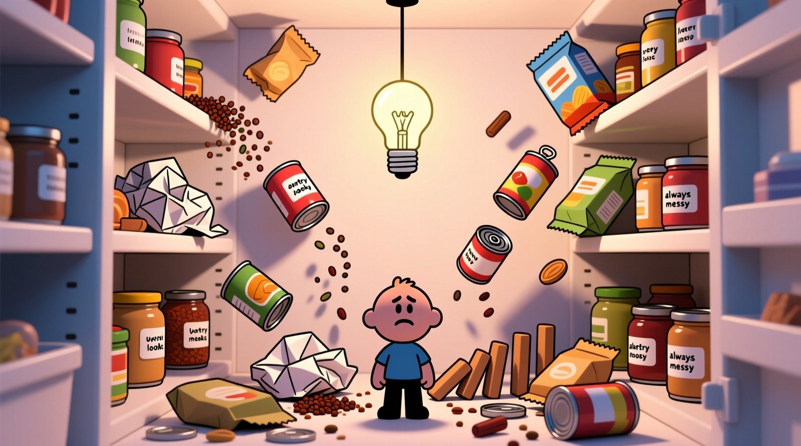 Why Your Pantry Always Looks Messy: The 7 Hidden Science Causes