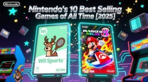 Wii sports 829m mario kart 8 deluxe 604m nintendos 10 best selling games of all time 2025.jpg