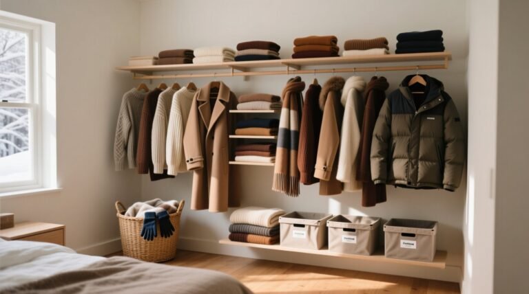 Winter closet organizing tips science backed storage rotation.jpg