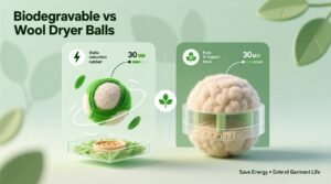 Wool vs biodegradable dryer balls which reduces static better.jpg