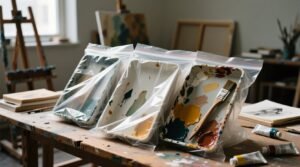 Wrap your paint trays in plastic bags for easy cleanup eco cleaning truths.jpg