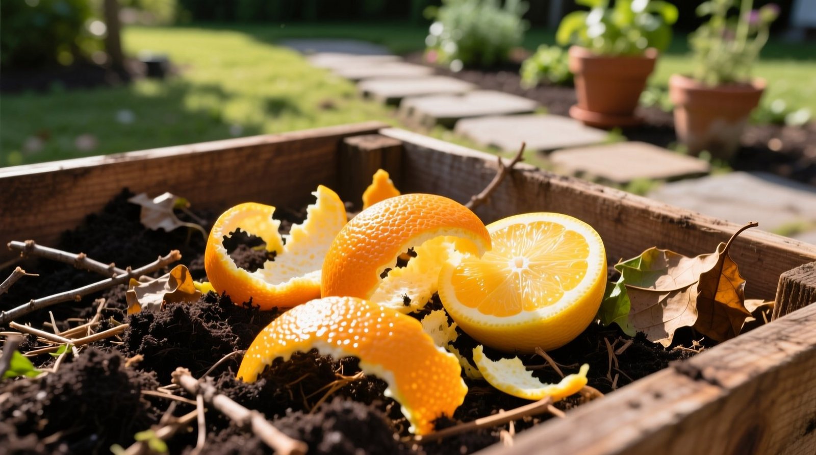 Yes you can compost citrus peels with critical conditions.jpg