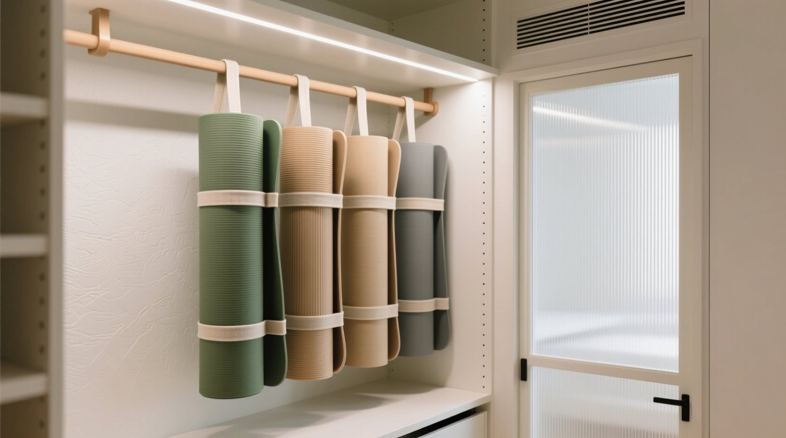 Yoga mat storage without creasing or odor.jpg