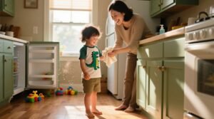 You dont need to go crazy disinfecting your kids after.jpg