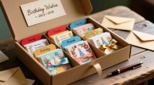 You need a shoebox full of birthday cards organized by year sender.jpg