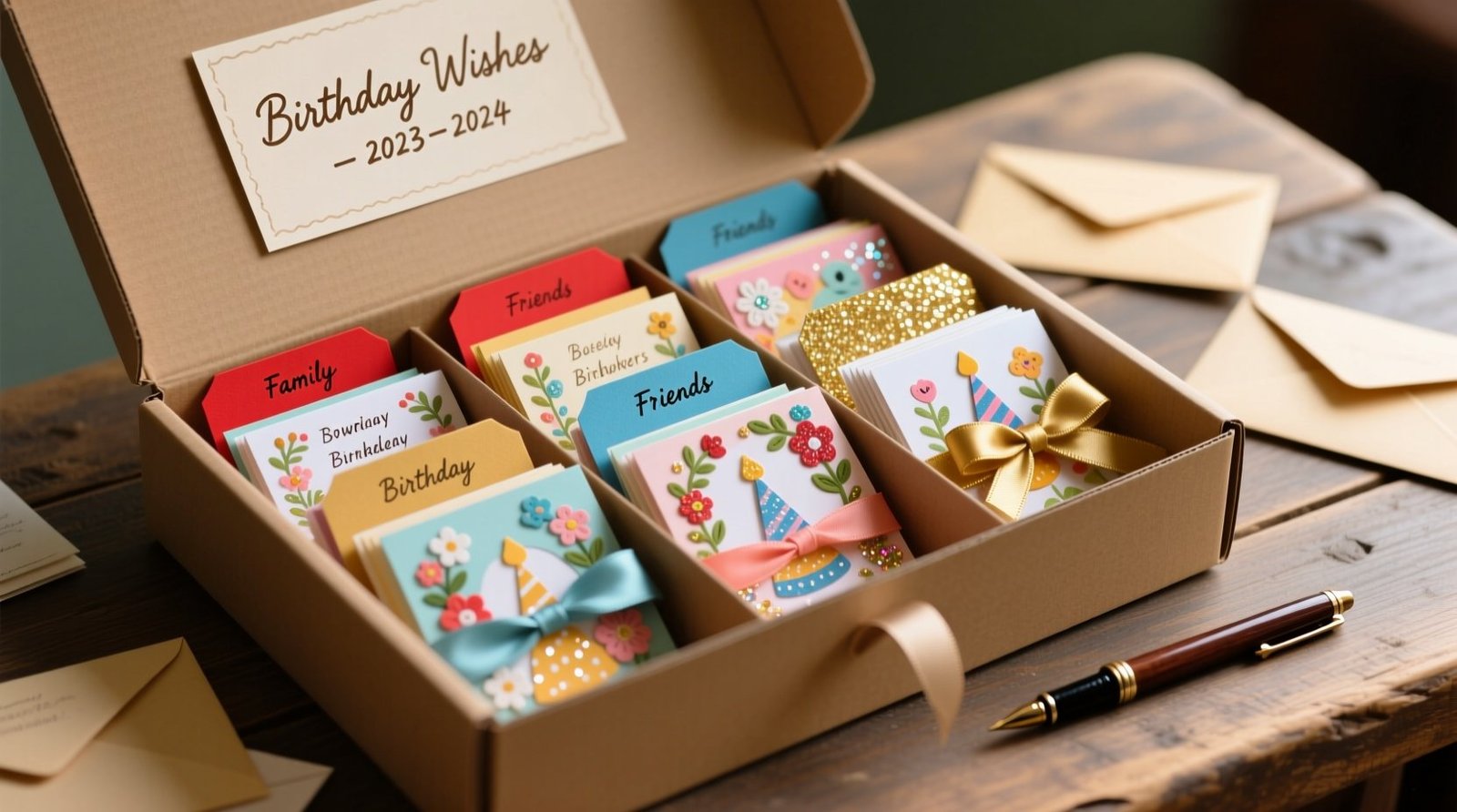 You need a shoebox full of birthday cards organized by year sender.jpg