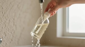 You should rinse your empty vanilla extract bottles with hot water vinegar.jpg